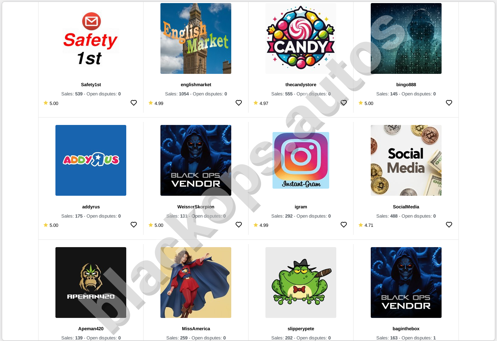 BlackOps product listings and vendor search – Blackops darknet market